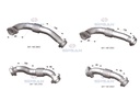 MRC ACTROS V6 EXHAUST TURBOCHARGER  PIPE