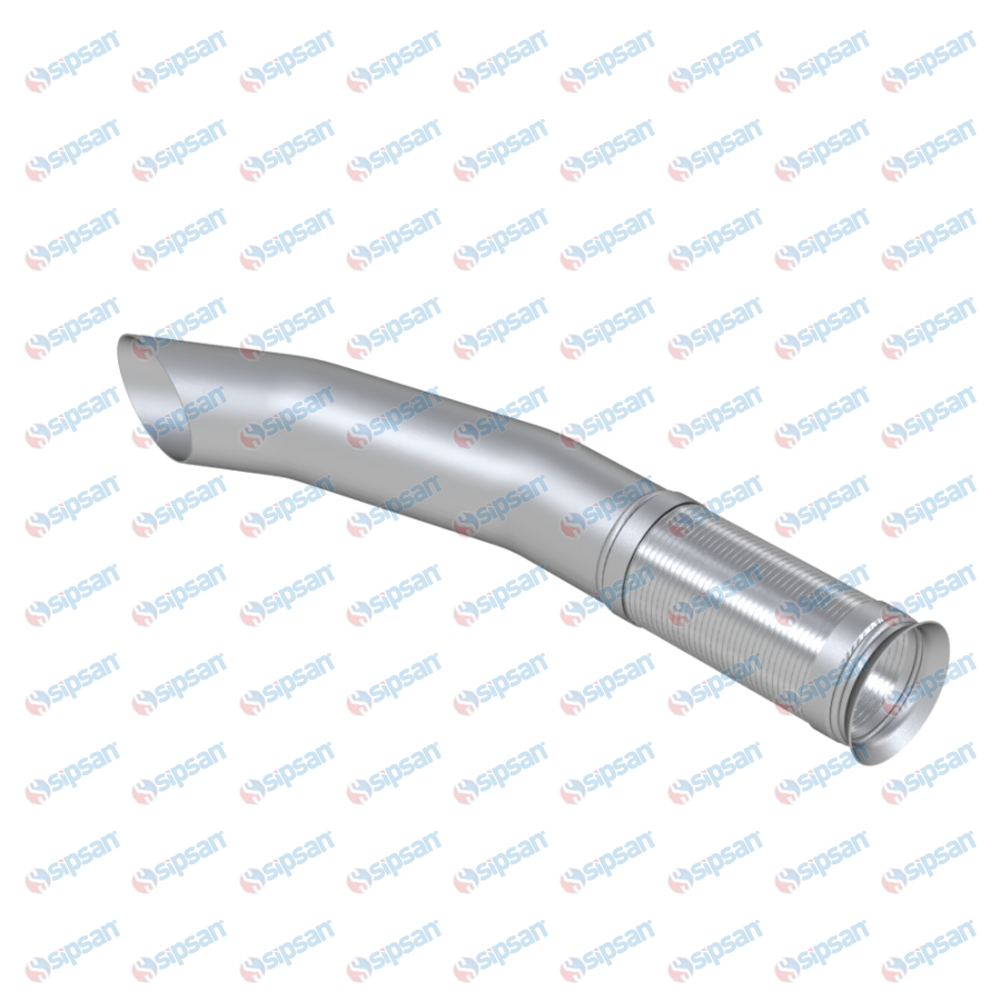 MRC ACTROS (EURO 4-5) EXHAUST FLEXIBLE PIPE SET