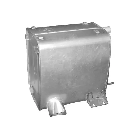 MRC ACTROS EXHAUST MIDDLE END SILENCER