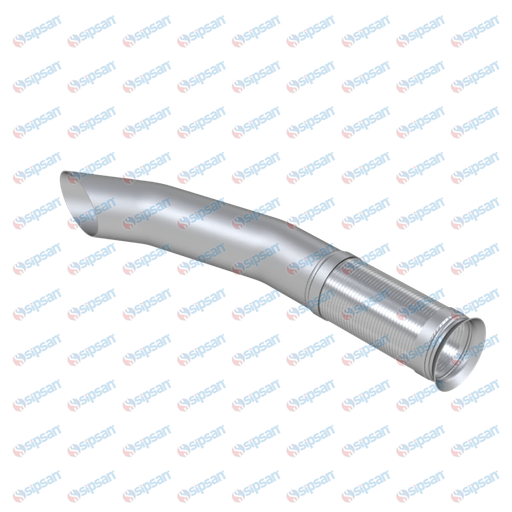[1010420] MRC ACTROS (EURO 4-5) EXHAUST FLEXIBLE PIPE SET