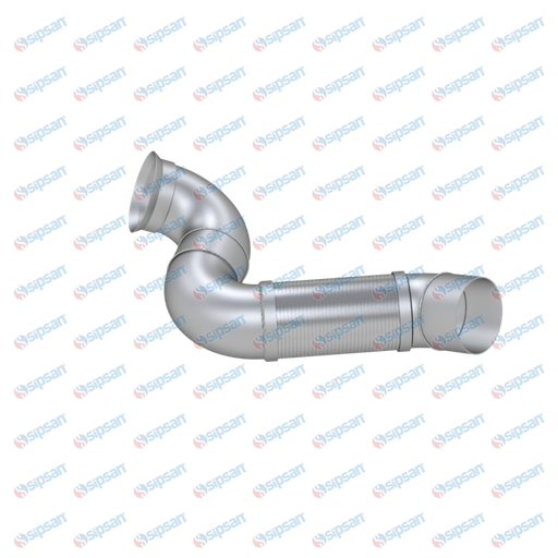 [AGB-2009 &1012820 & 9424902819] MRC ACTROS EXHAUST FLEXIBLE PIPE WITH CLAMP SET